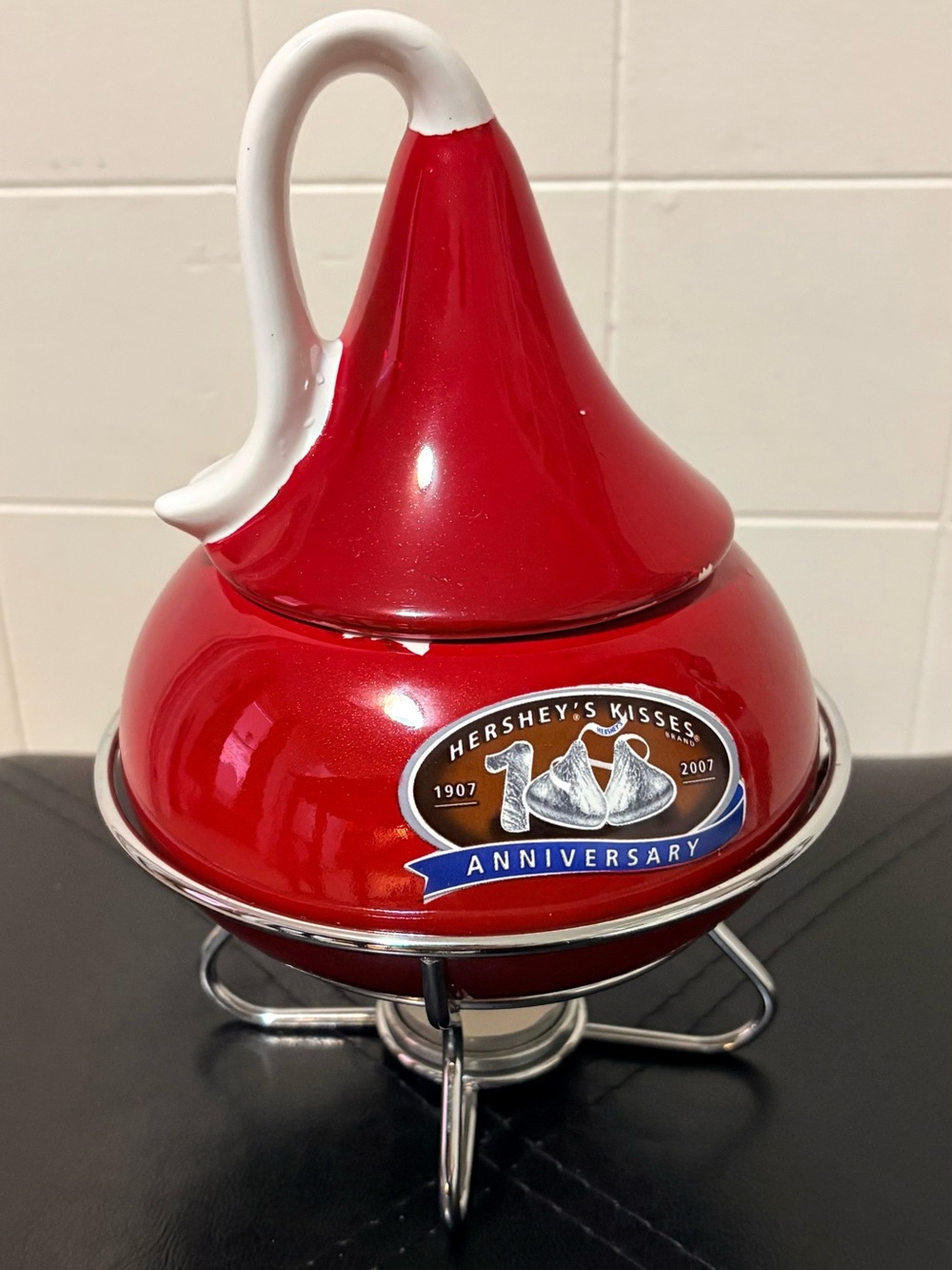 Collectible limited-edition Hershey’s Kisses 100th Anniversary  Fondue set